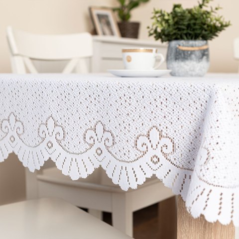Firanka żakardowa, wysokość 110cm, kolor 001 biały 877414/000/001/000110/1 Firanka żakardowa, wysokość 110cm, kolor 001 biały 877414/000/001/000110/1