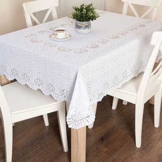 Firanka żakardowa, wysokość 140cm, kolor 001 biały 879414/000/001/000140/1