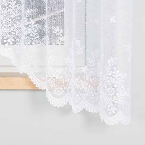 KAROLINA Firanka żakardowa odpasowana ze wzorem po całości, szerokość 400 x wysokość 170cm, kolor 001 biały 054160/FOL/001/00017 KAROLINA Firanka żakardowa odpasowana ze wzorem po całości, szerokość 400 x wysokość 170cm, kolor 001 biały 054160/FOL/001/00017