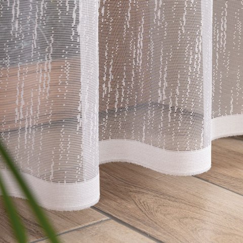 EVA Firanka żakardowa gotowa, szerokość 140 x wysokość 240cm, kolor 001 biały 146065/FBP/001/140240/1