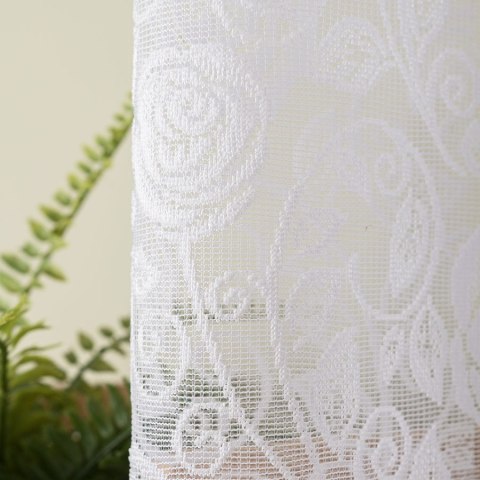 INKA Firanka żakardowa odpasowana, szerokość 300 x wysokość 160cm, kolor 001 biały 107240/FOL/001/000161/1