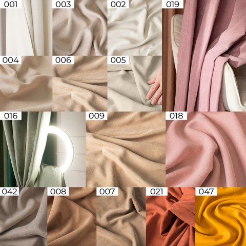 MILAS SOFT Zasłona gotowa na przelotkach, szerokość 140cm x wysokość 250cm, kolor 034 morski MILAS1/ZGP/034/140250/1 MILAS SOFT Zasłona gotowa na przelotkach, szerokość 140cm x wysokość 250cm, kolor 034 morski MILAS1/ZGP/034/140250/1