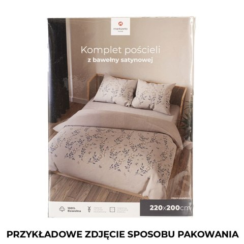 AMALIA Komplet pościeli z bawełny satynowej 160x200cm 100094/SAT/000/160200/1 AMALIA Komplet pościeli z bawełny satynowej 160x200cm 100094/SAT/000/160200/1