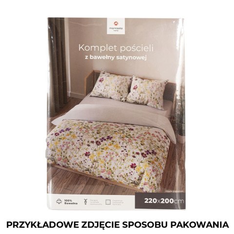 FLORINA Komplet pościeli z bawełny satynowej 160x200cm 100095/SAT/000/160200/1 FLORINA Komplet pościeli z bawełny satynowej 160x200cm 100095/SAT/000/160200/1