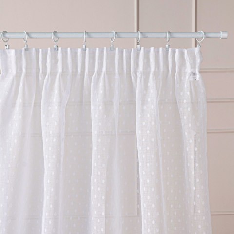 Firana gotowa na taśmie, szerokość 300c x wysokość 250cm, kolor 001 biały 424091/FGT/001/300250/1 Firana gotowa na taśmie, szerokość 300c x wysokość 250cm, kolor 001 biały 424091/FGT/001/300250/1