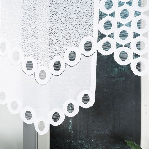 DIASKIA Panel żakardowy gotowy, szerokość 160 x wysokość 120cm, kolor 001 biały 019327/PBL/001/160120/1