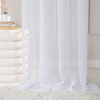 ETAMINA Firana gotowa na taśmie, szerokość 300 x wysokość 230cm, kolor 001 biały ETAMIN/FGT/001/300230/1