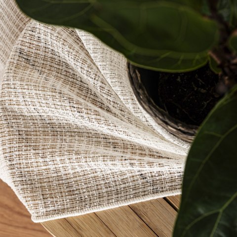 Firanka fantazyjna z ołowianką, wysokość 320cm, kolor 006 kremowy 318891/OLO/006/000320/1