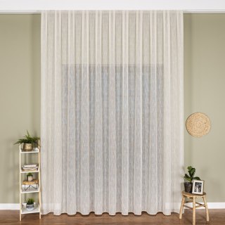 Firanka fantazyjna z ołowianką, wysokość 320cm, kolor 006 kremowy 318891/OLO/006/000320/1