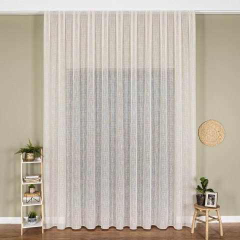 Firanka fantazyjna z ołowianką, wysokość 320cm, kolor 006 kremowy 318891/OLO/006/000320/1