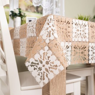 Firanka żakardowa, kolor biały, wysokość 605098/000/301/000060/1