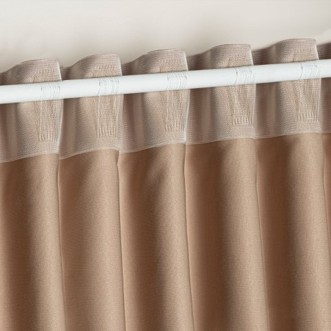 Taśma na karnisz 10cm, marszczenie dowolne, transparentna, FT100-VK-1C3 TASMAA/T17/000/010000/1