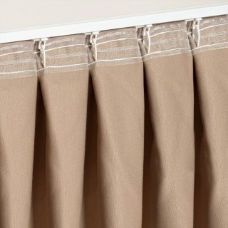 Taśma podwójna zakładka 5cm, marszczenie 1:2,5 transparentna z białym sznurkiem, FM050-22-1C3 TASMAA/U2Z/250/005000/1