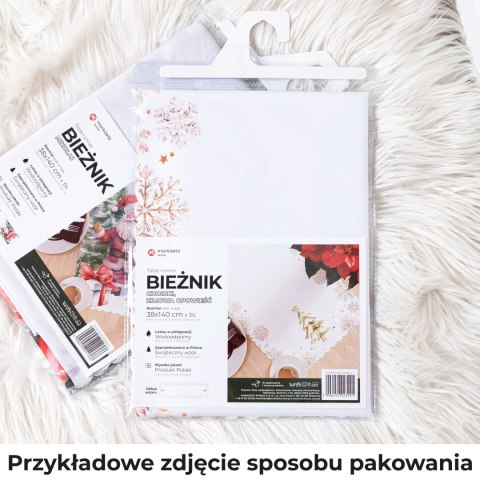 ZIMOWE MIASTECZKO Bieżnik NINA WODOODPORNA, 60x120cm, kolor 009 wielokolorowy PBN266/KSP/C09/060120/1