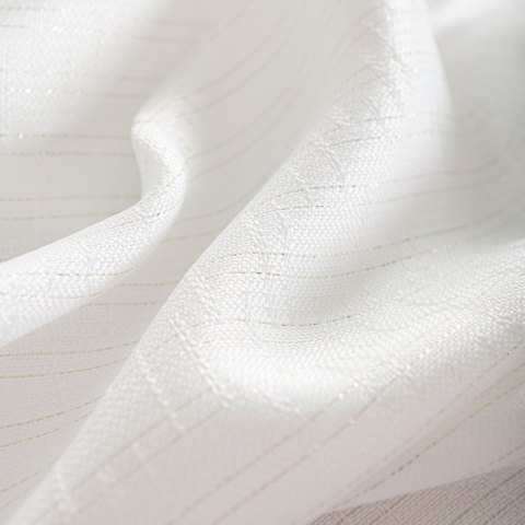 ZJM WODOODPORNY Tkanina dekoracyjna, szerokość 165cm, kolor 014 offwhite z złotym lurexem D00000/ZJM/014/165000/1