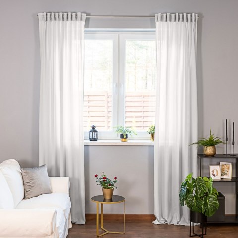 Zasłona gotowa, szerokość 145 x wysokość 300cm, kolor 002 jasny szary TD0011/ZGT/002/145300/1