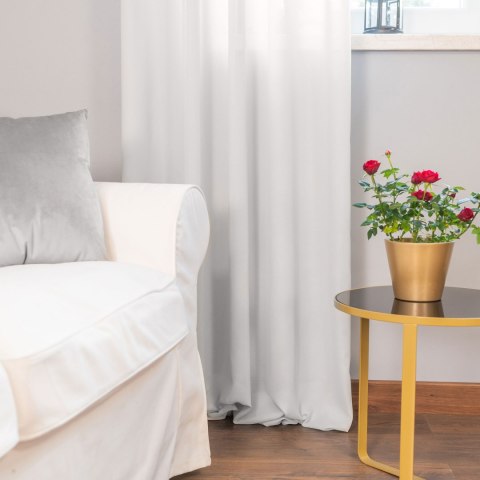 Zasłona gotowa, szerokość 145 x wysokość 300cm, kolor 002 jasny szary TD0011/ZGT/002/145300/1