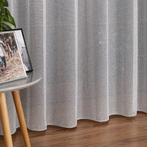 Firanka fantazyjna z ołowianką, wysokość 300cm, kolor 020 szary 002040/OLO/020/000300/1