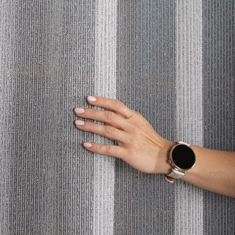 Firanka fantazyjna z ołowianką, wysokość 300cm, kolor 020 szary 002040/OLO/020/000300/1