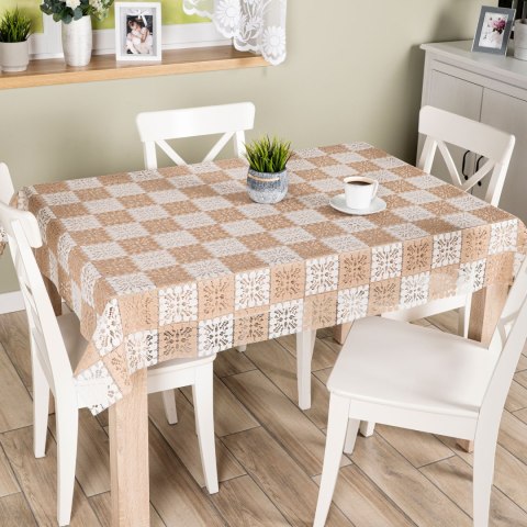 Firanka żakardowa, kolor biały, wysokość 605098/000/301/000080/1