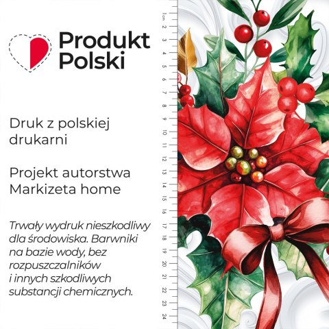 GWIAZDA BETLEJEMSKA Tkanina dekoracyjna NINA WODOODPORNA, 160cm, kolor 001 biały DBN343/NIW/001/160000/1