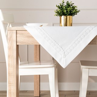 MODENA Serweta z gipiurą, szerokość 85cm x wysokość 85cm, kolor 001 biały 202725/KSP/L01/085085/1