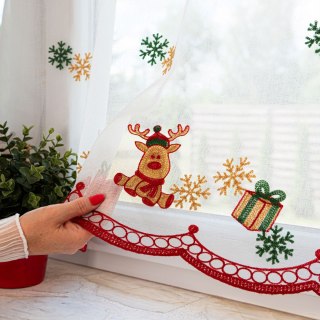 Zazdrostka haftowana, wysokość 50cm, kolor 001 biały 626626/000/001/000050/1