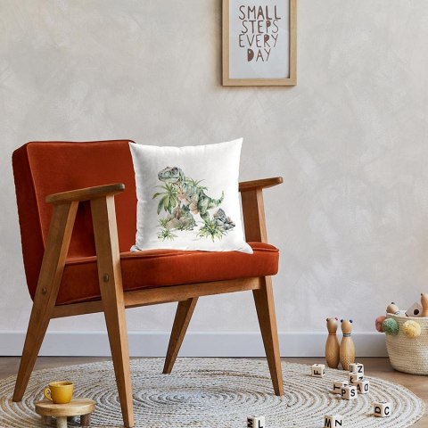 DINOZAURY Poszewka dekoracyjna VELVET, 40x40cm, kolor 001 P00304/POP/001/040040/1