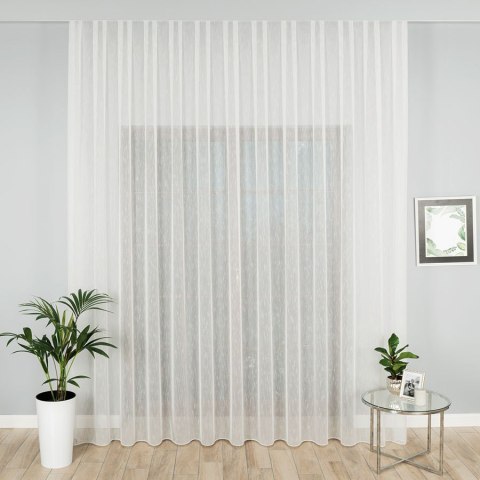 Firanka fantazyjna z ołowianką, wysokość 300cm, kolor 012 kremowy 003579/OLO/012/000300/1