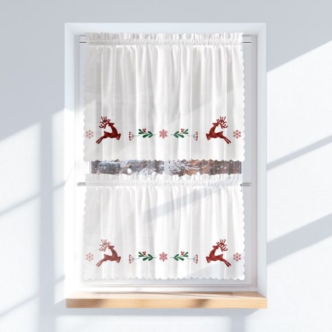 JELONKI, KRATA PATCHWORK Zazdrostka Microfibra, szerokość 100 x wysokość 60cm, kolor 001 biały PBN350/ZAZ/001/100060/1