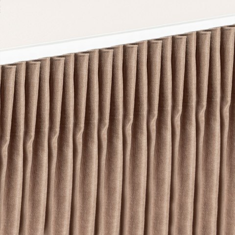 Taśma ołówek 7,7cm, marszczenie 1:2 transparentna TASMA0/T21/200/007700/1