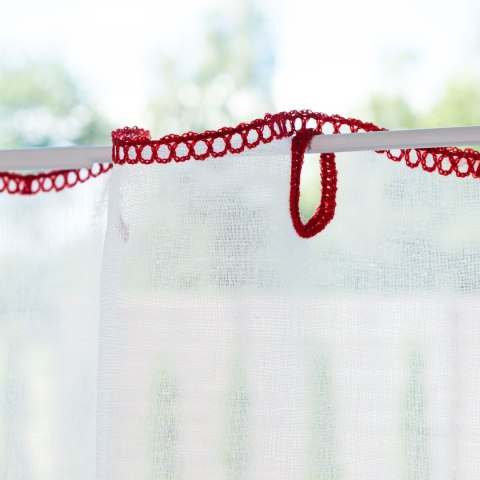 Zazdrostka haftowana, wysokość 70cm, kolor 001 biały 626626/000/001/000070/1