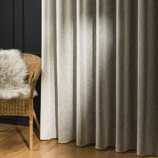 ELIORA Firana fantazyjna z ołowianką, wysokość 350cm, kolor 012 kremowy 723726/OLO/012/000350/1