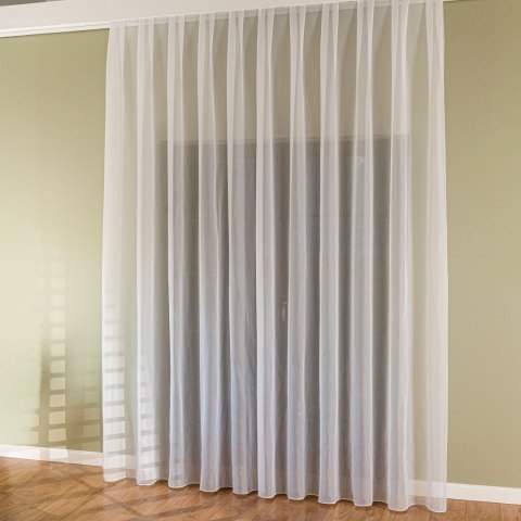 Firanka fantazyjna z ołowianką, wysokość 300cm, kolor 001 biały 131671/OLO/001/000300/1