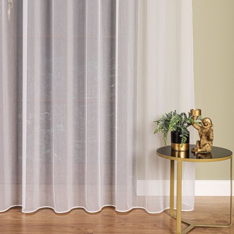 Firanka fantazyjna z ołowianką, wysokość 320cm, kolor 001 biały 018012/OLO/001/000320/1