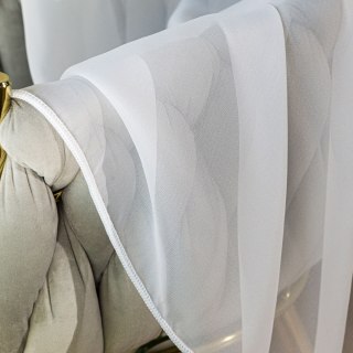 Firanka fantazyjna z ołowianką, wysokość 300cm, kolor 001 biały 131671/OLO/001/000300/1