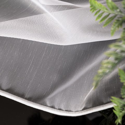 Firanka fantazyjna z ołowianką, wysokość 320cm, kolor 001 biały 018012/OLO/001/000320/1