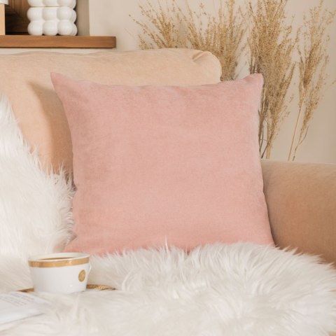 MILAS Poszewka dekoracyjna, 40x40cm, kolor 018 pudrowy różowy MILAS0/POP/018/040040/1