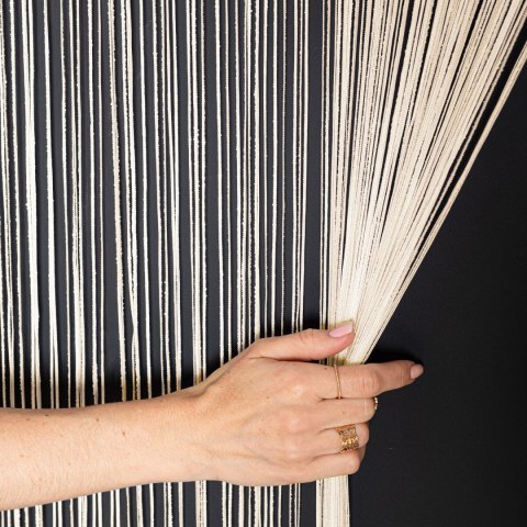 FABIO Makaron żakardowy gotowy, szerokość 100cm x wysokość 250cm, kolor 004 kremowy 044409/PBP/004/100250/1