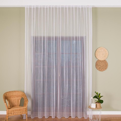 Firanka fantazyjna z ołowianką, wysokość 300cm, kolor 001 biały 475033/OLO/001/000300/1