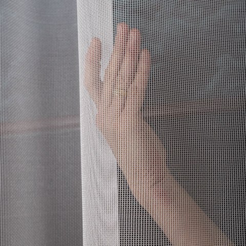 Firanka żakardowa ze wzorem na samym dole, wysokość 250cm, kolor 001 biały 015997/000/001/000250/1