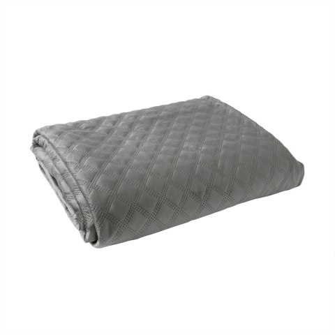 VELVI Narzuta dekoracyjna, rozmiar 70x160cm, kolor 006 ciemny szary; antracytowy VELVI0/NAP/006/070160/1