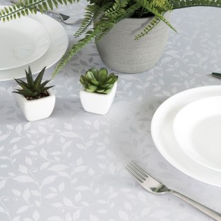 ALAN Tkanina obrusowa wodoodporna, szerokość 140cm, kolor 002 jasny szary TORENA/204/002/140000/1