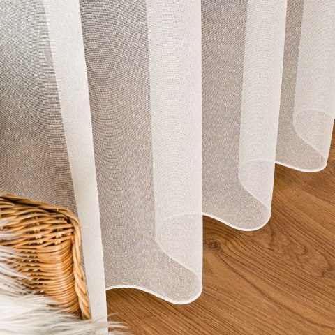 Firanka fantazyjna z ołowianką, wysokość 300cm, kolor 010 naturalny 001789/OLO/010/000300/1