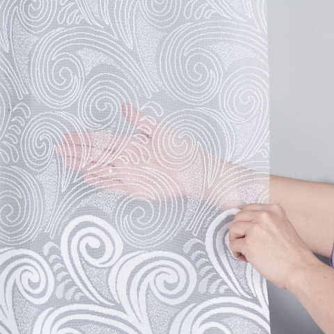 Firanka gotowa żakardowa KINGA 160x530 cm kolor biały