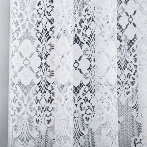 Firanka gotowa żakardowa NADIA 160x400 cm kolor biały