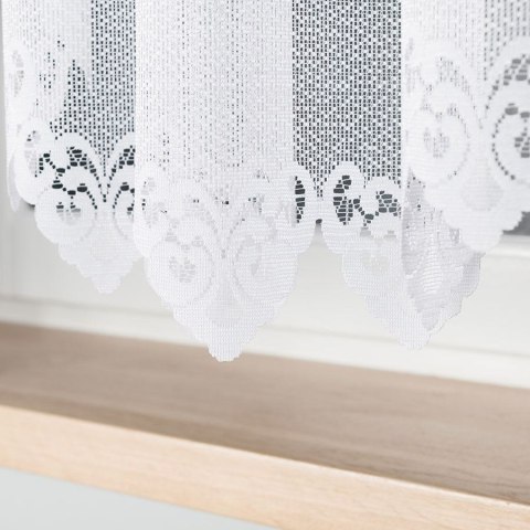 Firanka gotowa żakardowa NADIA 160x400 cm kolor biały