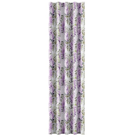 WISTERIA Tkanina dekoracyjna typu MILAS, szerokość 150cm, kolor 001 biały D00309/MIL/001/150000/1