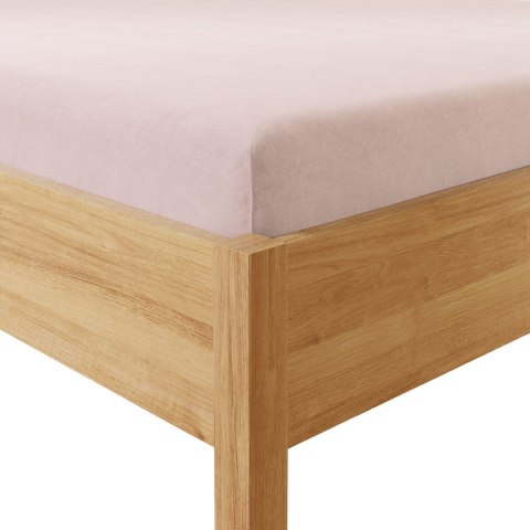 DREAMY PREMIUM Prześcieradło jersey z gumką, szerokość 140 x wysokość 200cm, kolor 014 jasny różowy 100033/JEG/014/140200/1