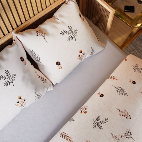 DUSORIA Komplet pościeli z bawełny satynowej 160x200cm 100112/SAT/000/160200/1